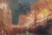 Joseph Mallord William Turner Houses of Parliament on Fire Sweden oil painting artist